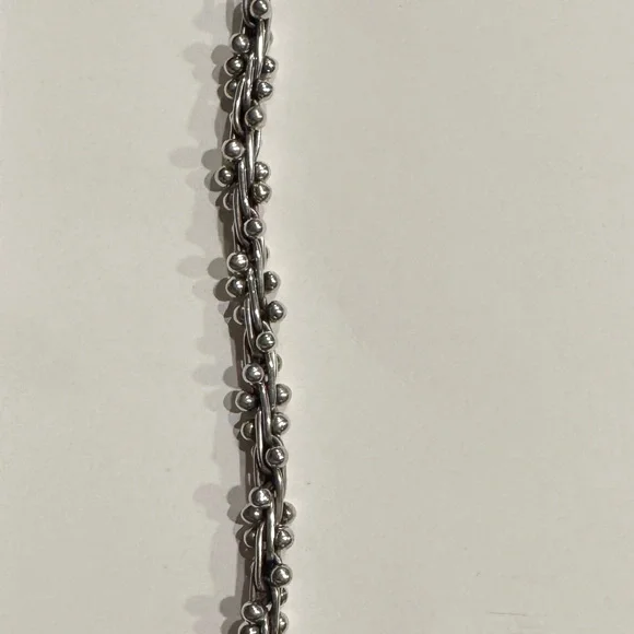 Vintage Mexican 925 silver DNA bracelet - Picture 2 of 6